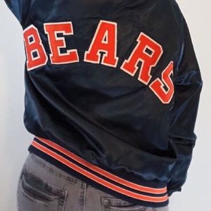 Vintage Chicago Bears Bomber Jacket Locker Line